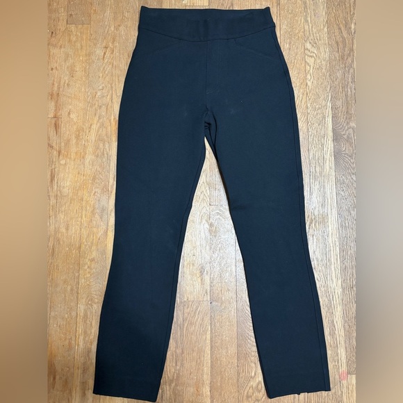 Like New SPANX BACKSEAM SKINNY PANT Black Womens SZ XS Chino Split Ankle Classic - Picture 3 of 7